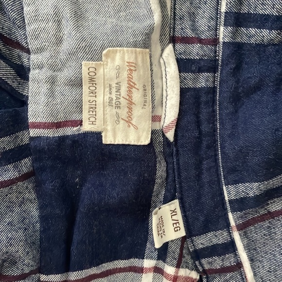 Blue White Flannel - Picture 4 of 7